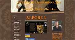 Desktop Screenshot of lacasadelagobernaora.com