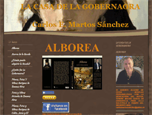 Tablet Screenshot of lacasadelagobernaora.com